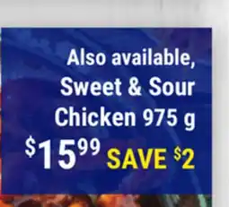 M & M Food Market Sweet & Sour Chicken offer