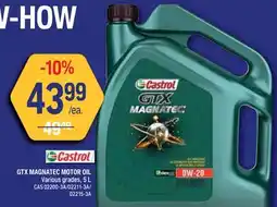 NAPA Auto Parts GTX MAGNATEC MOTOR OIL offer