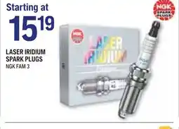 NAPA Auto Parts LASER IRIDIUM SPARK PLUGS offer