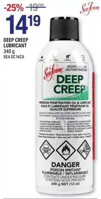 NAPA Auto Parts DEEP CREEP LUBRICANT offer