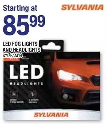 NAPA Auto Parts LED FOG LIGHTS AND HEADLIGHTS offer