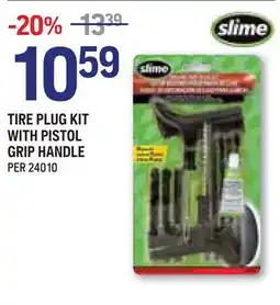 NAPA Auto Parts Slime TIRE PLUG KIT offer