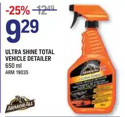 NAPA Auto Parts ULTRA SHINE TOTAL VEHICLE DETAILER offer