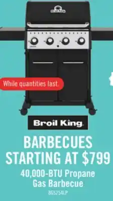 The Brick Broil King Crown 420 40,000-BTU Propane Gas Barbecue - 865254 offer