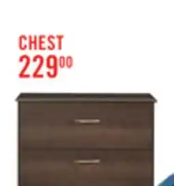The Brick Aida Bedroom Chest of Drawers, 4-Drawer, 28W x 37.3H, Made in Canada - Brown offer
