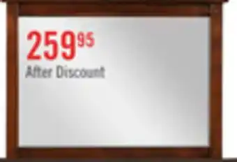 The Brick Sonoma Bedroom Dresser Mirror - Mango Brown offer