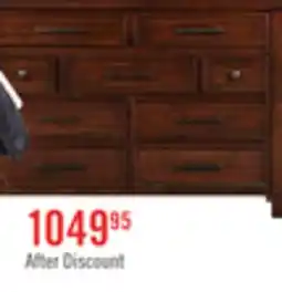 The Brick Sonoma Bedroom 9-Drawer Dresser, 62W x 42H - Mango Brown offer