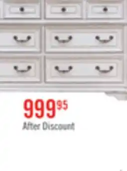 The Brick Grace Bedroom 6-Drawer Dresser, 64W x 40H - Antique White offer