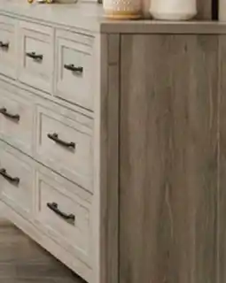 The Brick Lara Bedroom 7-Drawer Dresser, 60.6W x 38H - Antique Grey offer