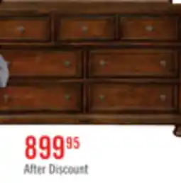 The Brick Chelsea Bedroom 7-Drawer Dresser, 60W x 38H - Cherry Brown offer