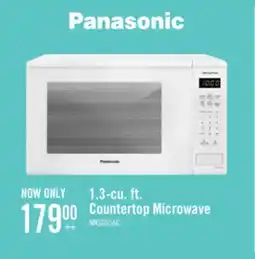 The Brick Panasonic 1.3 Cu. Ft. Countertop Microwave - NNSG656WC offer