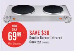 The Brick Salton Double Burner Infrared Cooktop - HP1269 offer