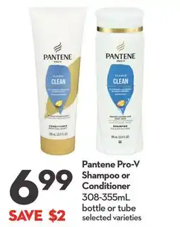 Longo's Pantene Pro-V Shampoo or Conditioner offer
