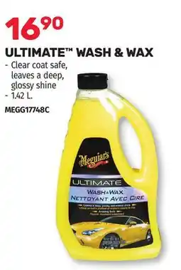 Bumper to Bumper MEGUIARS ULTIMATE WASH & WAX offer