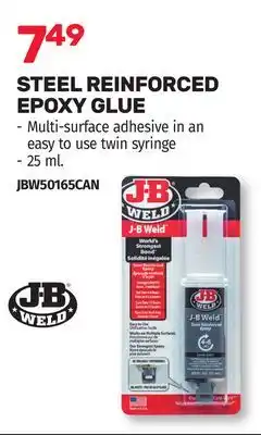 Bumper to Bumper STEEL REINFORCED EPOXY GLUE offer
