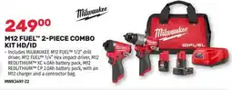 Bumper to Bumper MILWAUKEE M12 FUEL 2-PIECE COMBO KIT HD/ID offer