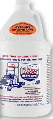 Bumper to Bumper HEAVY DUTY OIL STABILIZER offer