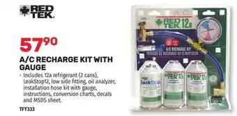 Bumper to Bumper A/C RECHARGE KIT WITH GAUGE offer