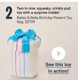 Petvalu Bailey & Bella Birthday Present Toy offer