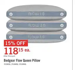The Brick BEDGEAR Flow 1.0 Pillow - Stomach Sleeper offer
