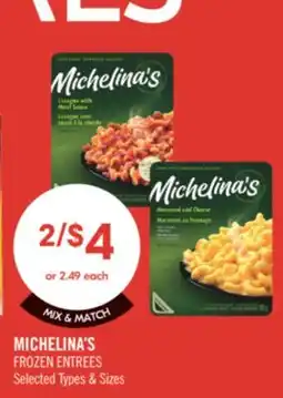 Shoppers Drug Mart MICHELINA'S FROZEN ENTREES offer