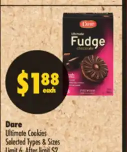 Shoppers Drug Mart DARE COOKIES offer