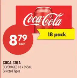 Shoppers Drug Mart COCA-COLA BEVERAGES offer