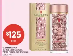 Shoppers Drug Mart ELIZABETH ARDEN RETINOL + HPR CERAMIDE CAPSULES RAPID SKIN RENEWING SERUM offer