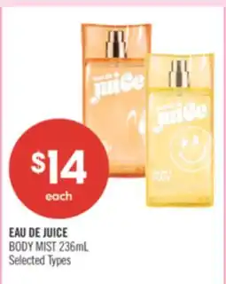 Shoppers Drug Mart EAU DE JUICE BODY MIST offer