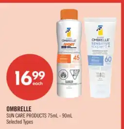 Shoppers Drug Mart OMBRELLE SUN CARE PRODUCTS offer