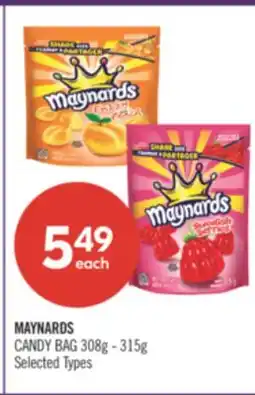 Shoppers Drug Mart MAYNARDS CANDY BAG offer