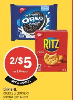 Shoppers Drug Mart CHRISTIE COOKIES or CRACKERS offer