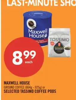 Shoppers Drug Mart MAXWELL HOUSE GROUND COFFEE offer