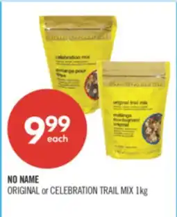 Shoppers Drug Mart NO NAME ORIGINAL or CELEBRATION TRAIL MIX offer