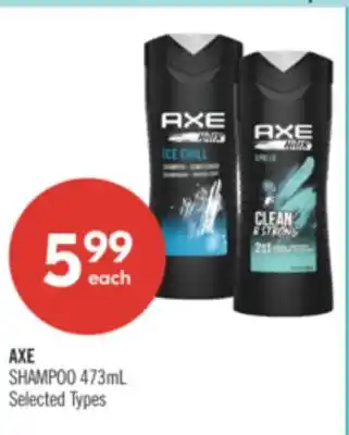 Shoppers Drug Mart AXE SHAMPOO offer