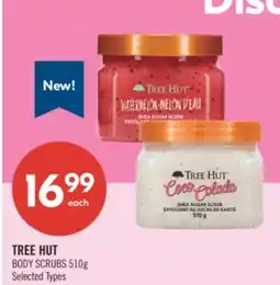 Shoppers Drug Mart TREE HUT BODY SCRUBS offer
