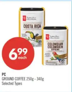 Shoppers Drug Mart PC GROUND COFFEE offer