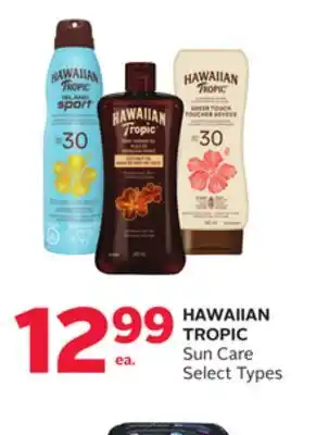 Rexall HAWAIIAN TROPIC Sun Care offer