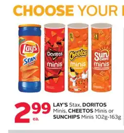 Rexall LAY'S Stax, DORITOS Minis, CHEETOS Minis or SUNCHIPS Minis offer