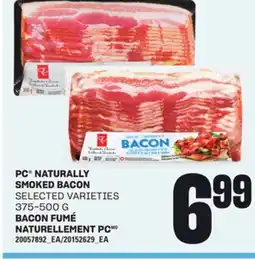 Independent City Market BACON FUMÉ NATURELLEMENT PC, 375-500 G offer