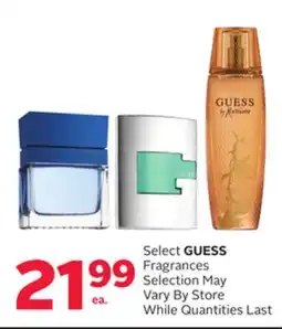 Rexall Select GUESS Fragrances offer