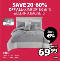 JYSK Uzes 6-Piece Comforter Set offer