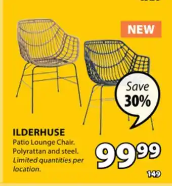 JYSK Ilderhuse Patio Lounge Chair offer