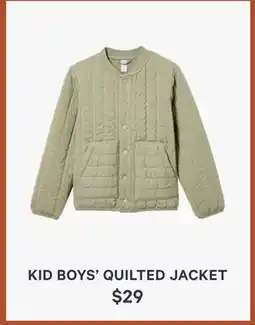 Joe Fresh KID BOYS' QUILTED JACKET offer