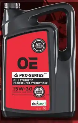 PartSource OE Synthetic Oil offer