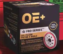 PartSource OE+ Oil Filters offer