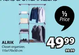 JYSK Alrik Closet Organizer offer