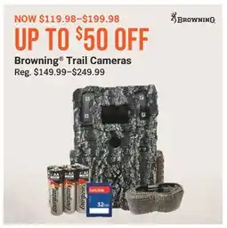 Bass Pro Browning Trail Cameras offer