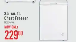 The Brick Midea 3.5 Cu. Ft. Chest Freezer MC350SWAR0RC1 offer
