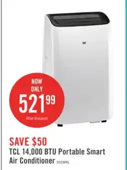 The Brick TCL 14,000 BTU Portable Smart Air Conditioner - H10P36W-CA offer